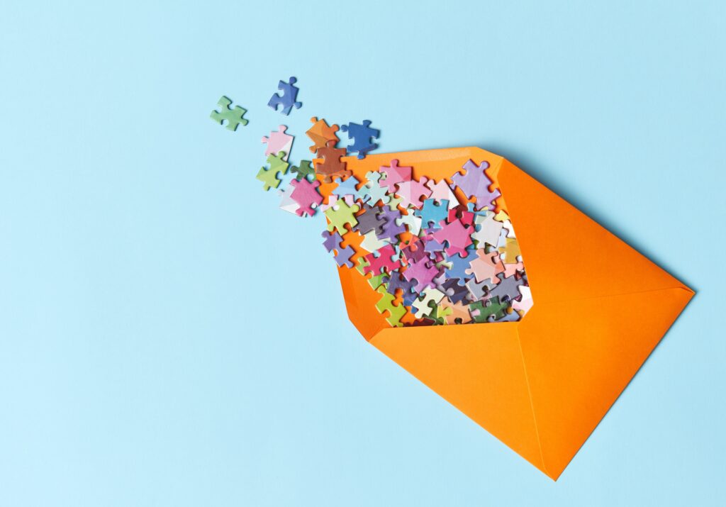 the direct mail pieces of the integrated campaign puzzle